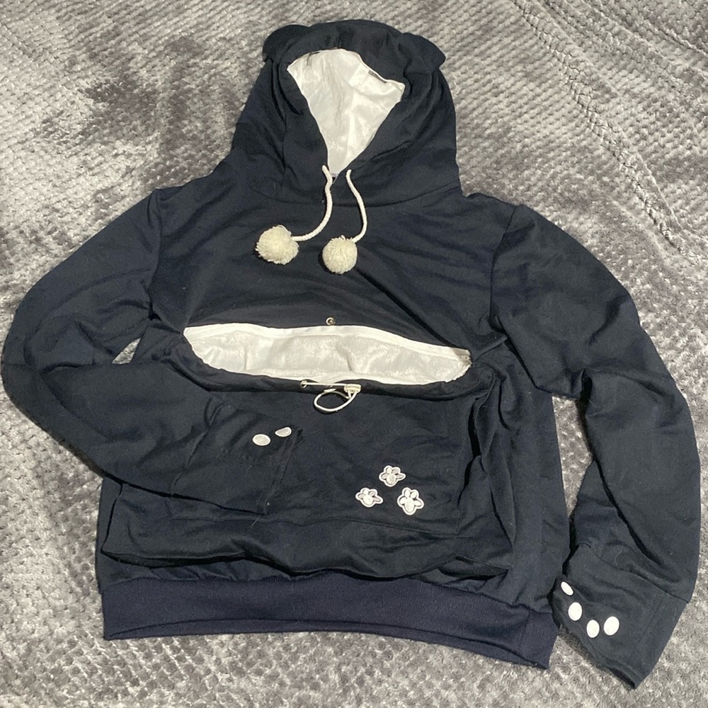 Cat holder-hoodie